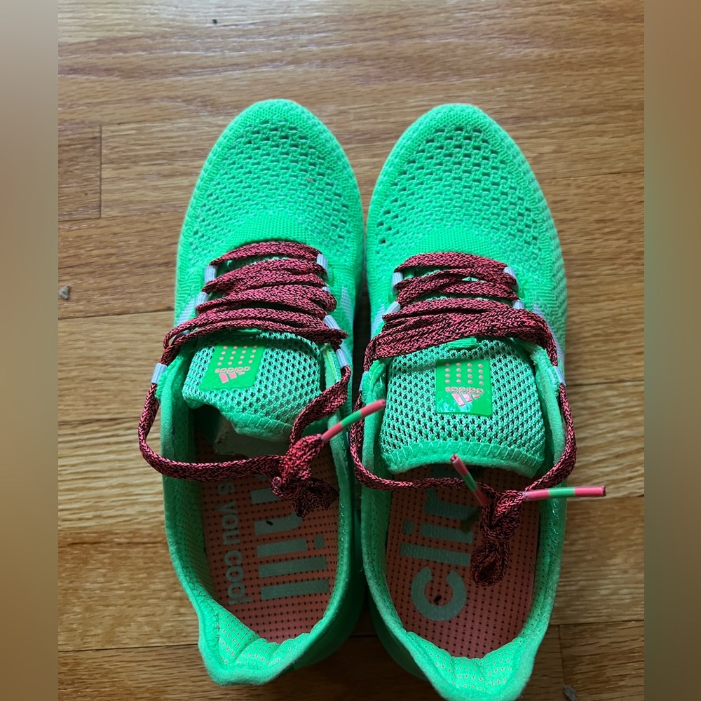New Adidas Cosmic Boost Climachill 'Green' Unisex B44081 Size W8/M7